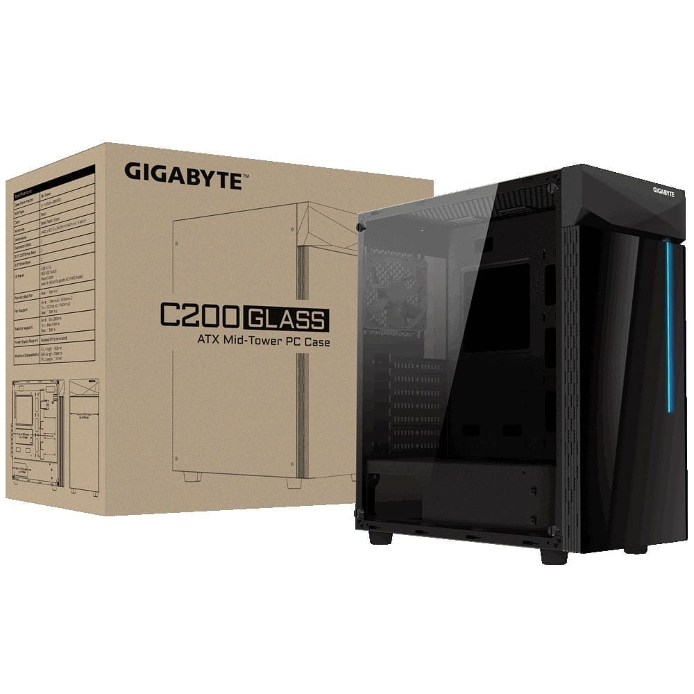 Gigabyte C200 Glass Casing - Image 4