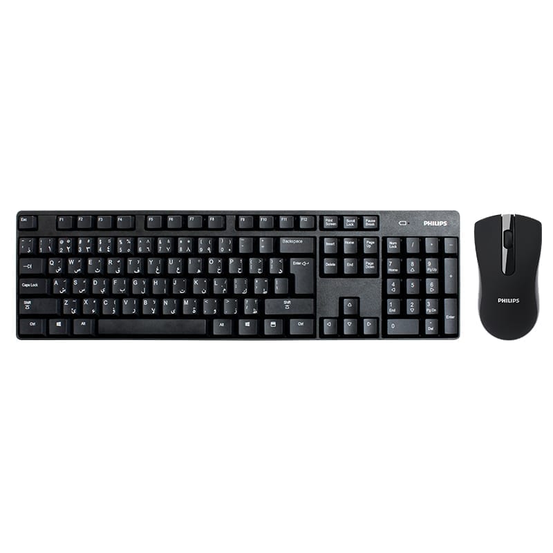 Philips 2.G Wireless Keyboard Mouse Combo SPT6501B 2