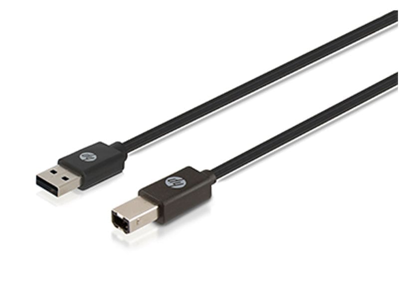 HP Printer Cable USB-B to USB-A v2.0 1.5m - Black 1
