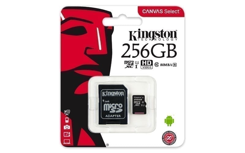 Kingston Canvas Select™ microSD Card 8