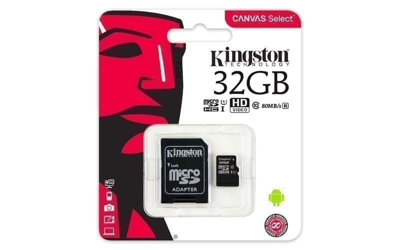Kingston Canvas Select™ microSD Card 5