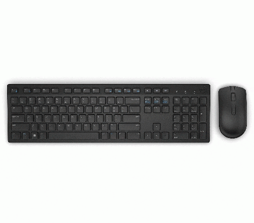 Dell Wireless Keyboard and Mouse - KM636 - Black 1