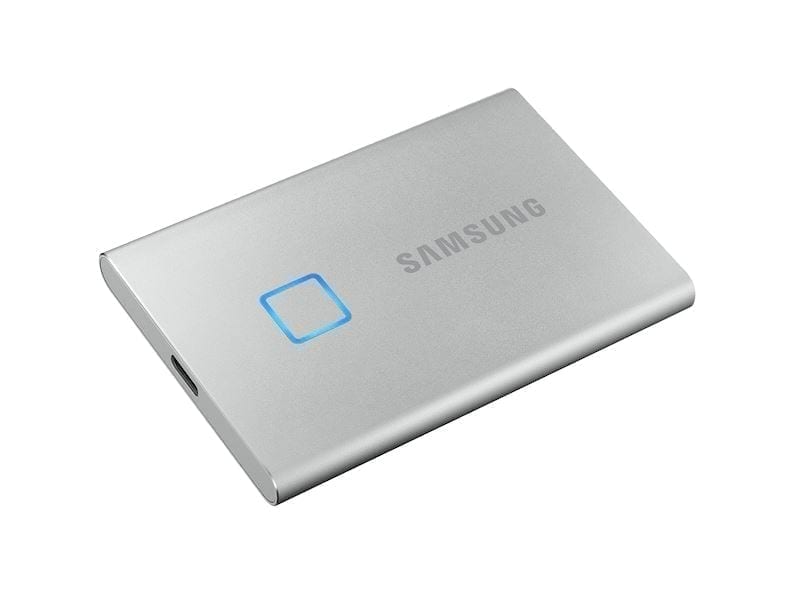 Samsung Portable External SSD T7 TOUCH USB 3.2, Silver and Black 9