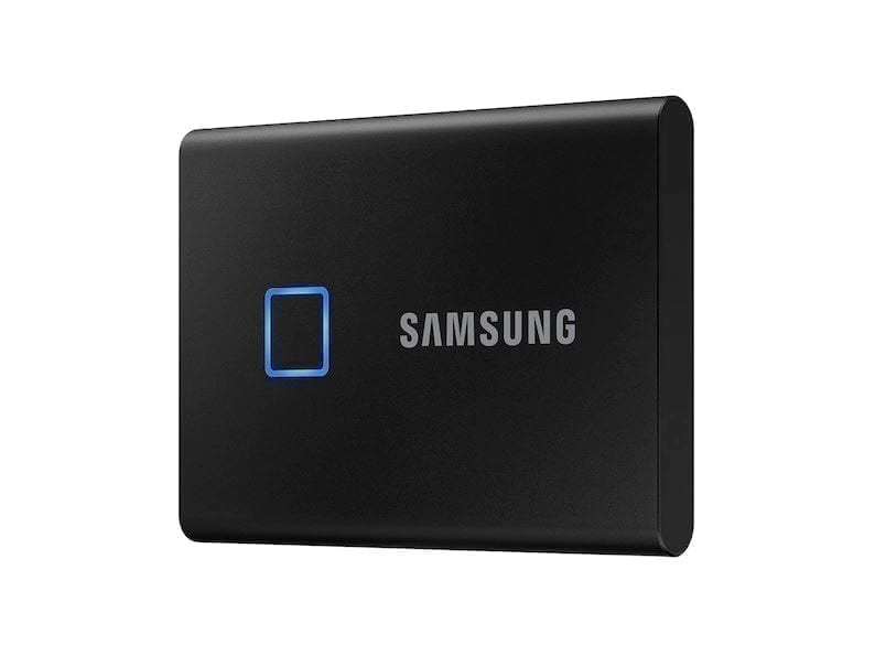 Samsung Portable External SSD T7 TOUCH USB 3.2, Silver and Black 2