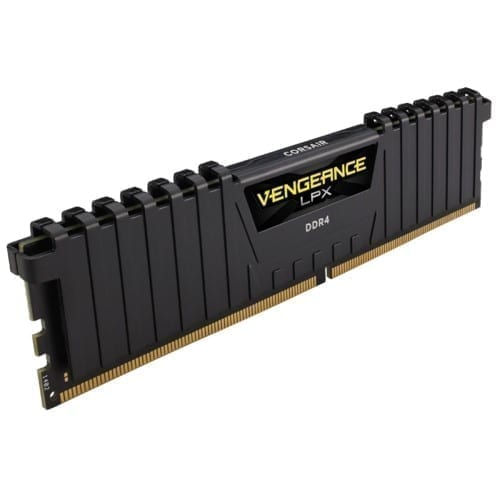 Corsair VENGEANCE® LPX 16GB (2 x 8GB) DDR4 DRAM 3000MHz C15 Memory Kit - Black - CMK16GX4M2B3000C15 3