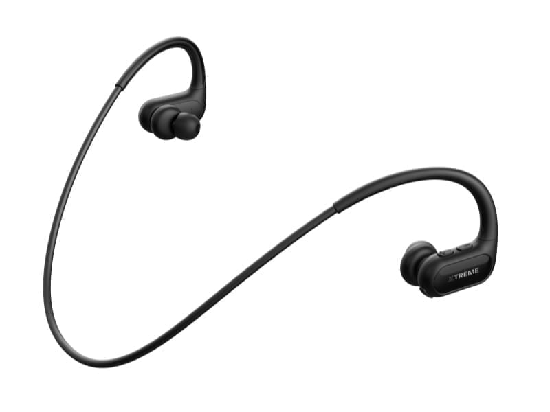 Xtreme Sporty Neckback Bluetooth Headset Black and Gray - XTM-BEP-SPO-B/G 4