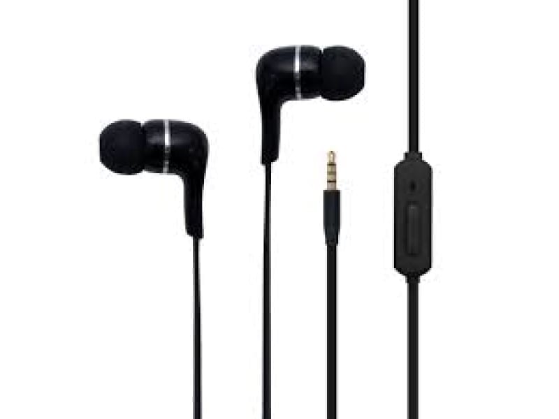 Toshiba Wired Earphone With Mic - RZE-D32E (K) BLACK 2