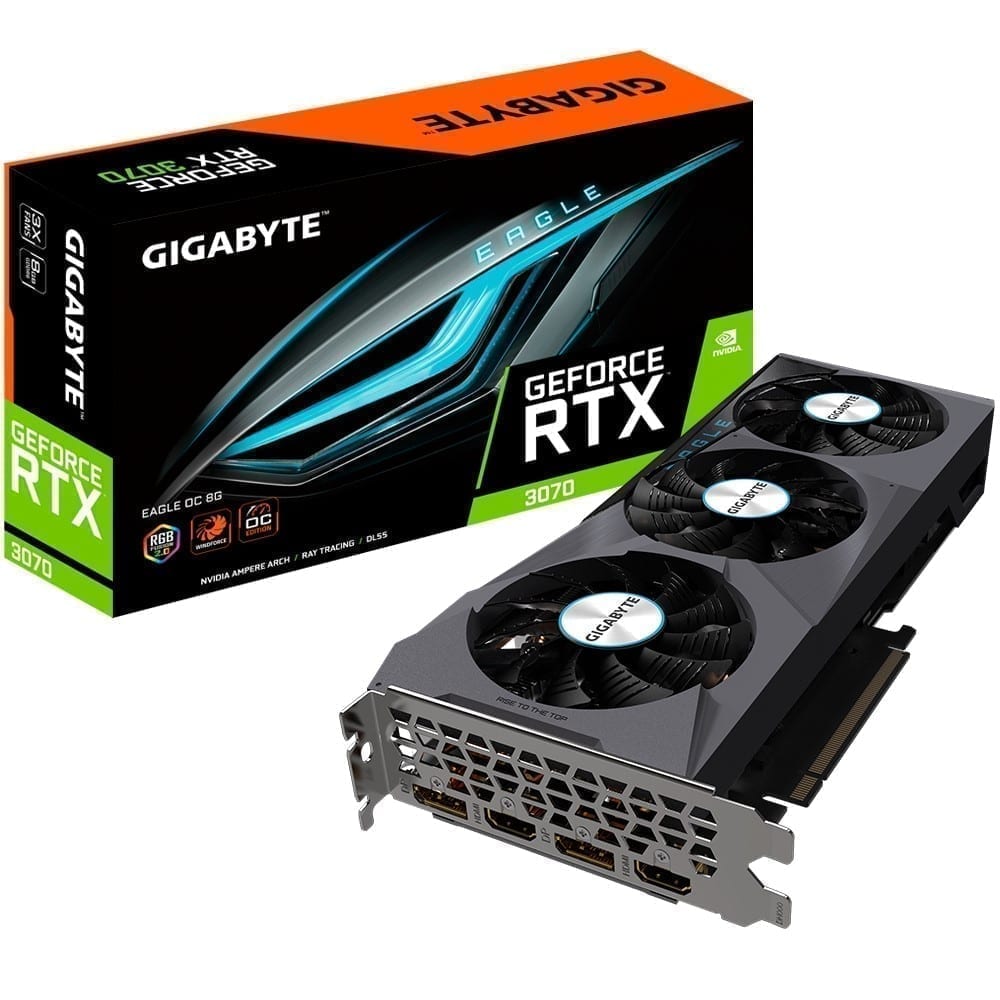 Gigabyte GeForce RTX 3070 EAGLE OC 8G LHR 1