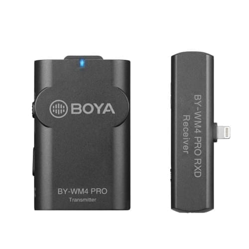 Boya BY-WM4 PRO k3 2.4GHz Wireless Microphone System - Type Lightning 1