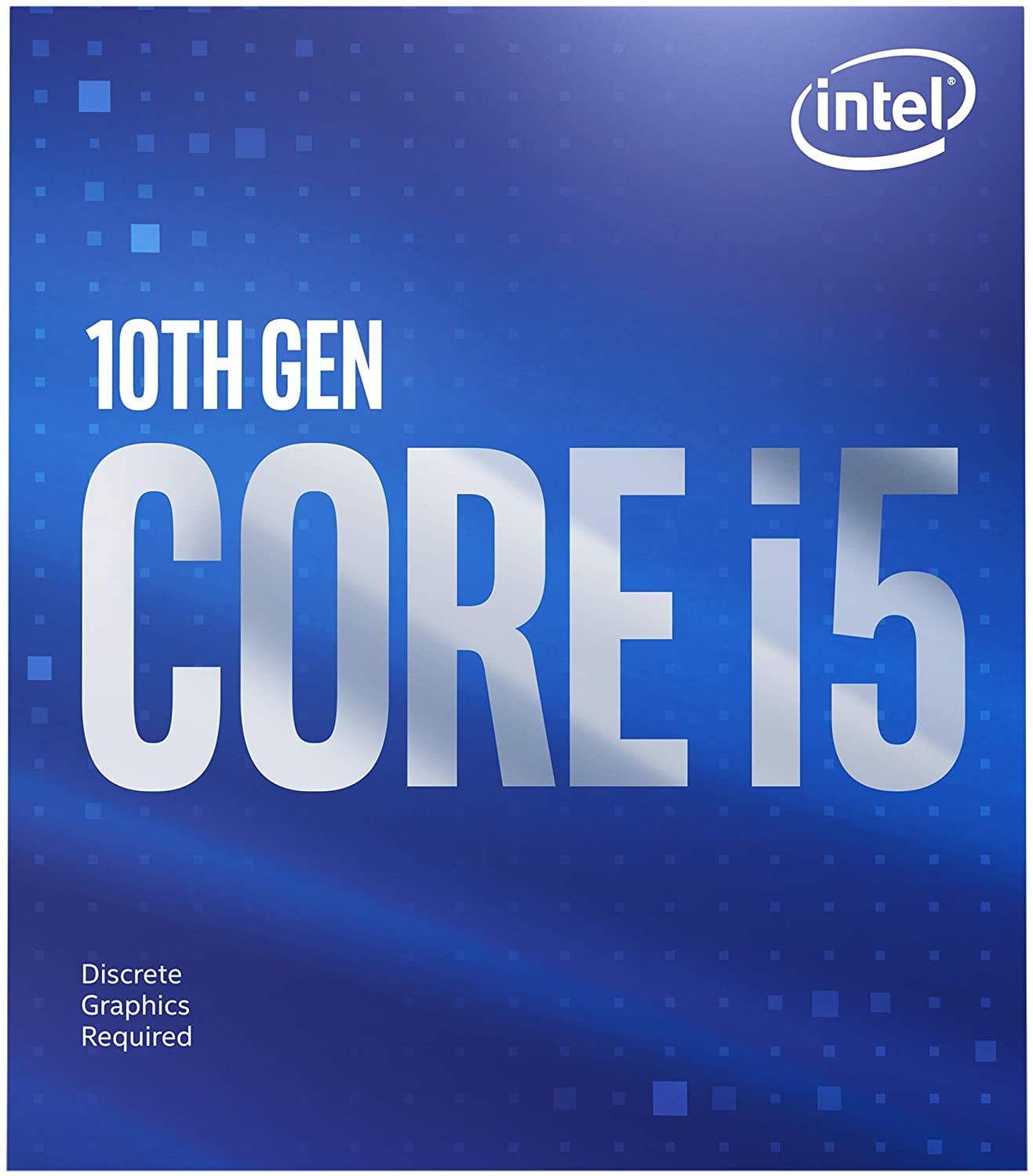 Intel Core i5-10400F Desktop Processor 6 Cores up to 4.3 GHz Without Processor Graphics LGA1200 65W Model Number: BX8070110400F Intel 400 Series chipset 