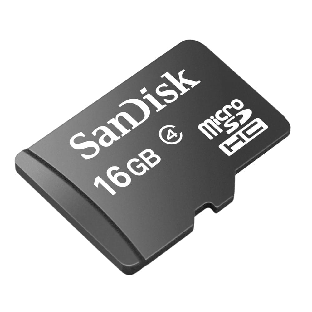 SanDisk microSDHC Class 4 Memory Card 4