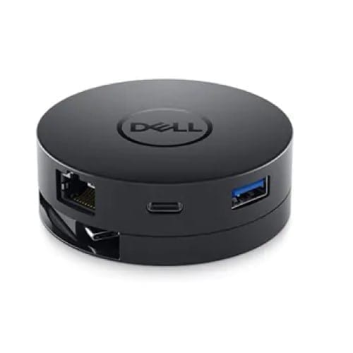 Dell USB-C Mobile Adapter 6in1 Black - DA300 1