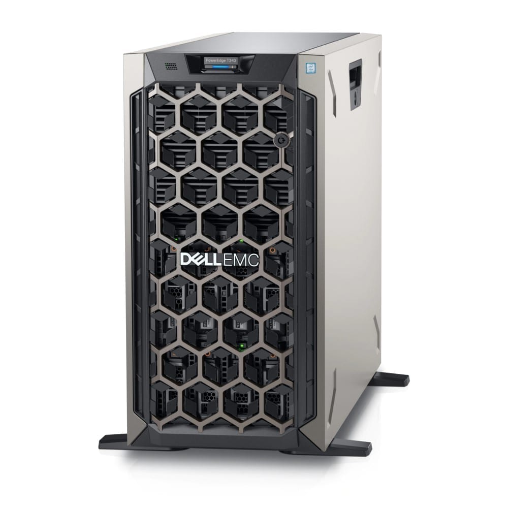 Dell PowerEdge T340 Tower Server Intel Xeon E-2224 3.4GHz 8GB DDR4 4TB HDD - PET340MM3-4T 1