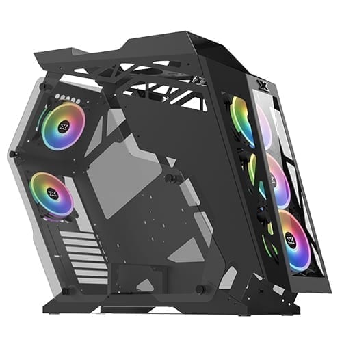 Caja Pc Gaming XANDER NEPTUNE ATX torre con 7x120mm ARGB