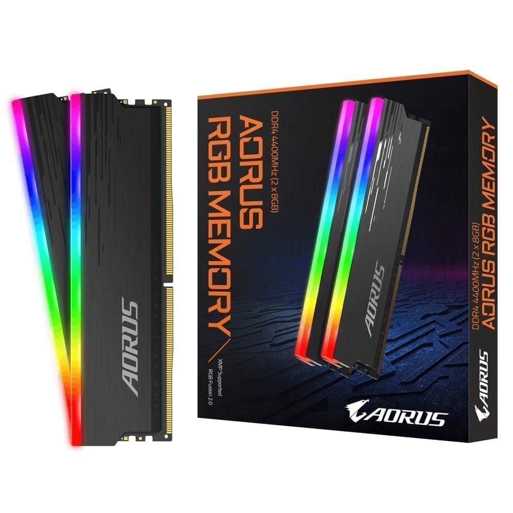 Gigabyte AORUS RGB Memory DDR4 16GB (2x8GB) 4400MHz - GP-ARS16G44 1
