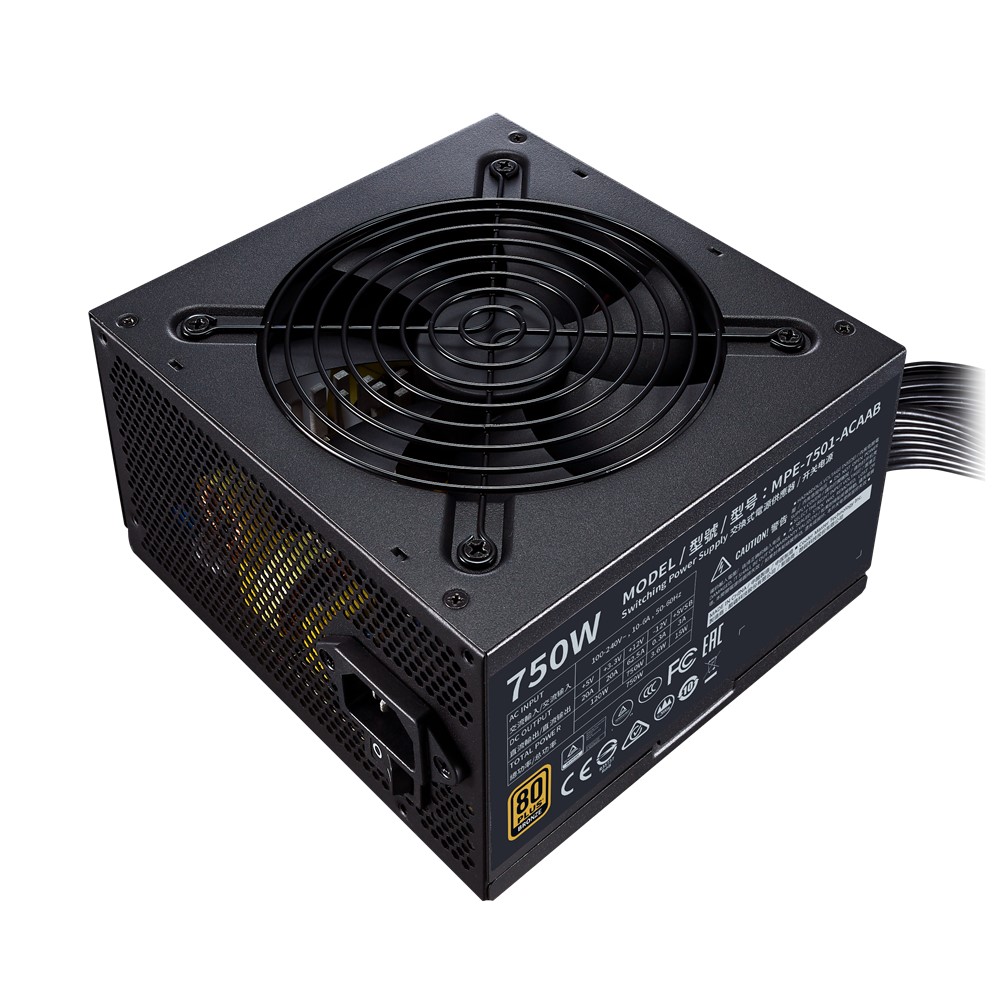 Cooler Master MWE Bronze V2 750W A/UK Cable Power Supply 1