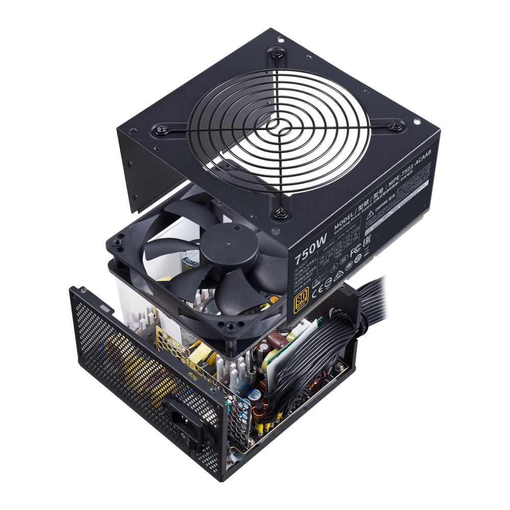 Cooler Master MWE Bronze V2 750W A/UK Cable Power Supply 6