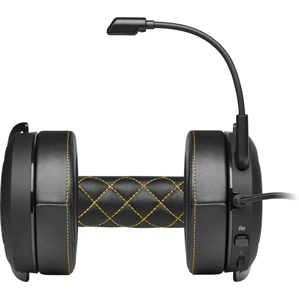 Corsair HS60 PRO SURROUND Gaming Headset — Yellow 4