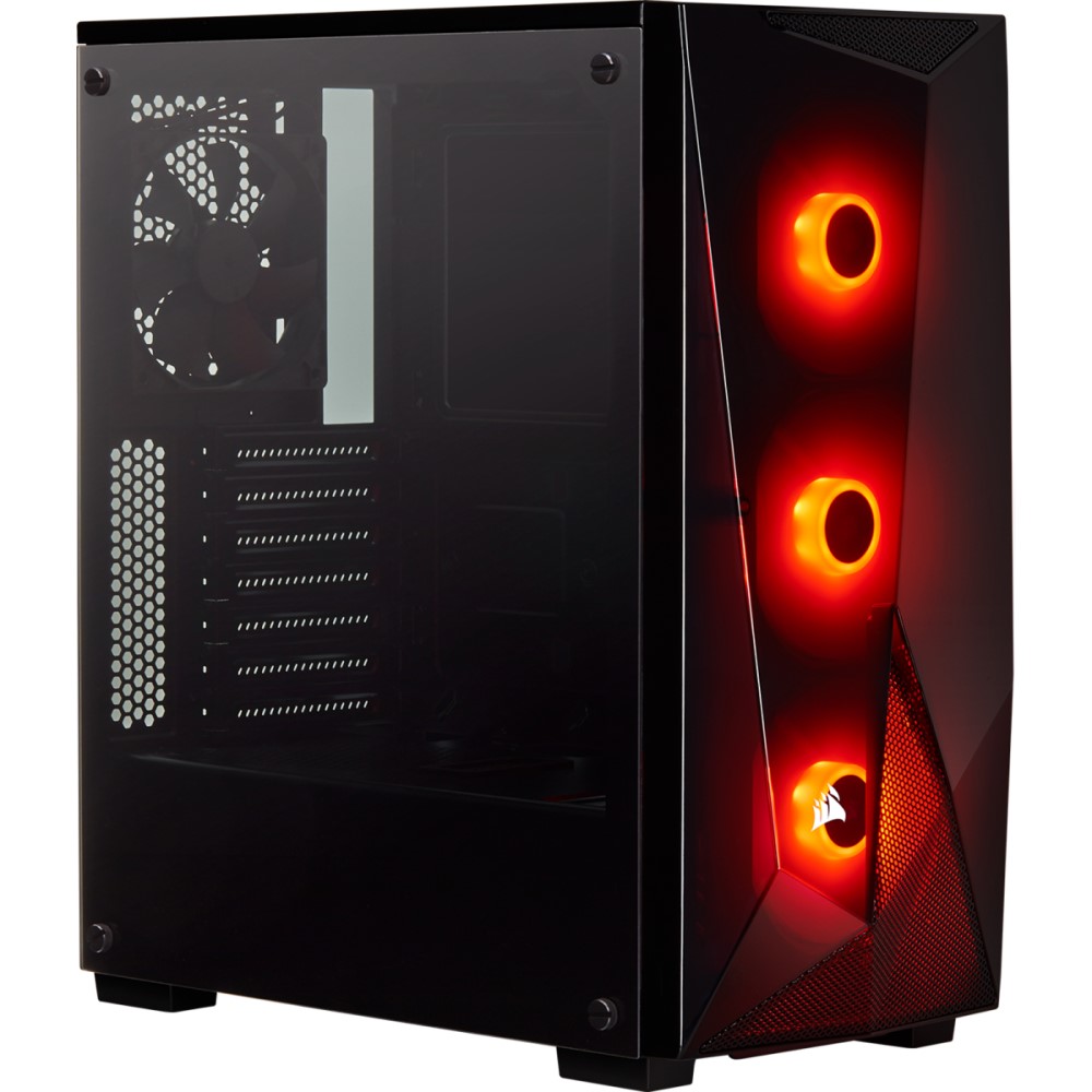 Corsair Carbide Series SPEC-DELTA RGB Tempered Glass Mid-Tower ATX Gaming Case — Black 1