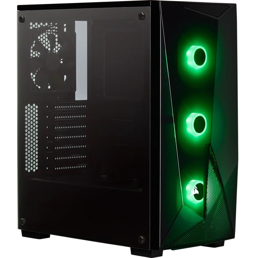 Corsair Carbide Series SPEC-DELTA RGB Tempered Glass Mid-Tower ATX Gaming Case — Black 2