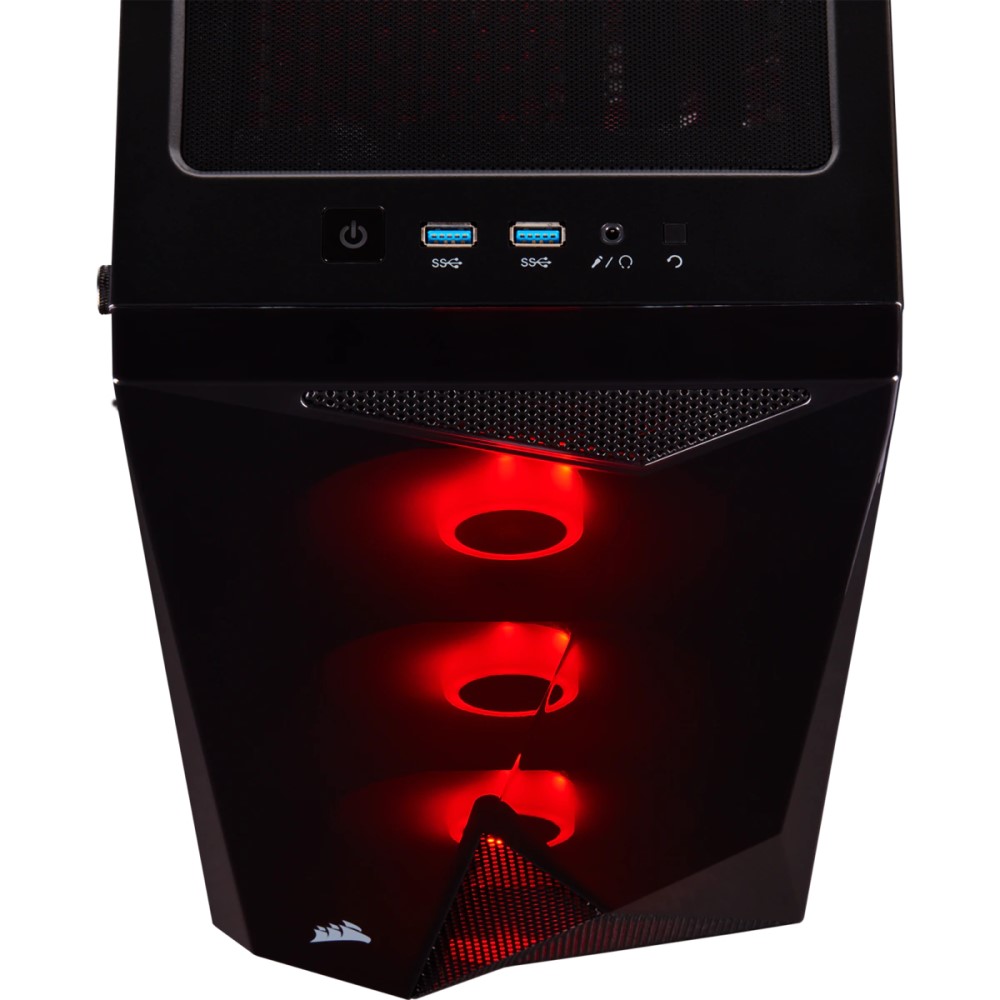 Corsair Carbide Series SPEC-DELTA RGB Tempered Glass Mid-Tower ATX Gaming Case — Black 8