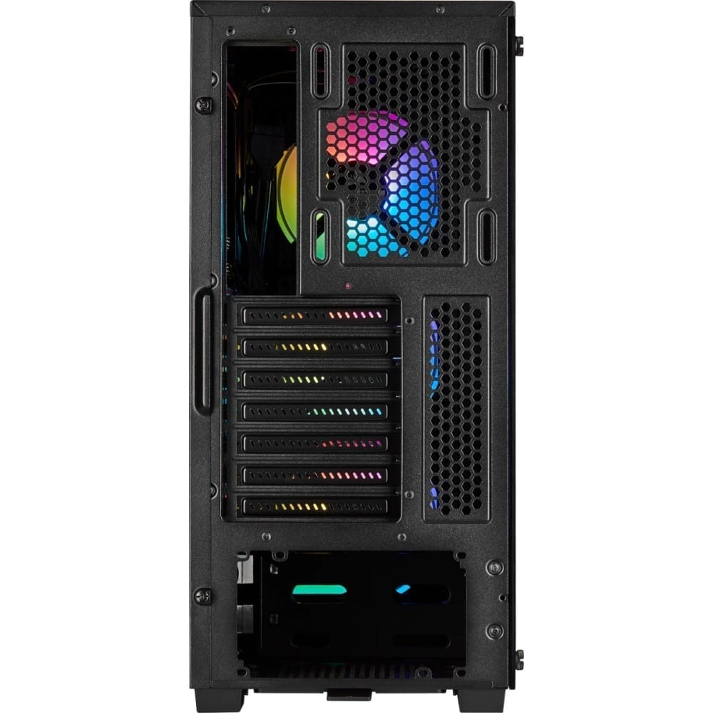 Corsair iCUE 220T RGB Tempered Glass Mid-Tower Smart Case — Black 4