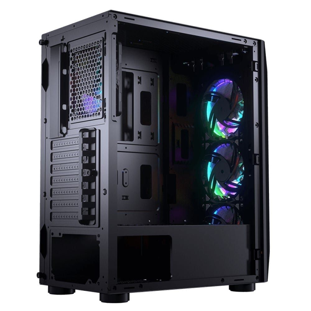 Cougar MX410-G RGB Powerful Airflow and Compact Mid-Tower Case with Tempered Glass 9