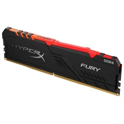HyperX Fury 8GB 3200MHz DDR4 CL16 DIMM RGB Single RAM 2