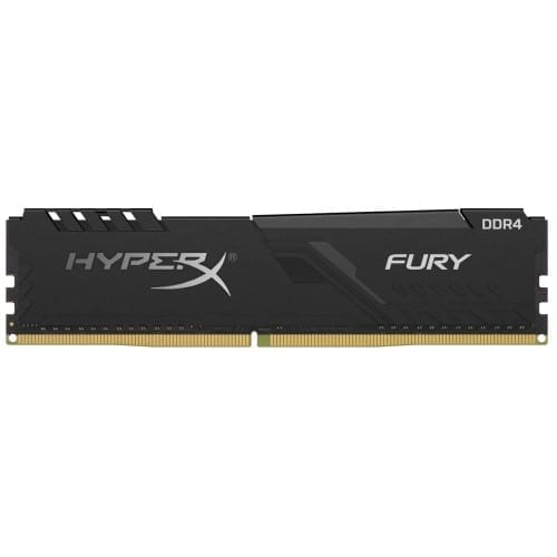 HyperX Fury 8GB 2666MHz DDR4 CL16 DIMM Black Single RAM 1