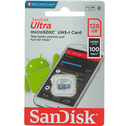 SanDisk Ultra microSDHC/microSDXC Class 10 Memory Card 4