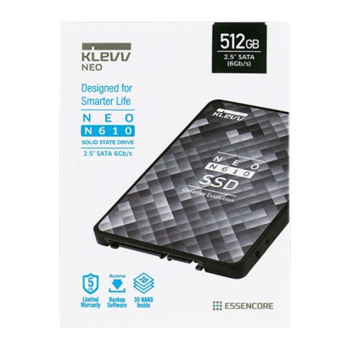 Klevv Neo N610 2.5" SATA Revision 3.2 (SATA 6Gb/s) SSD 6