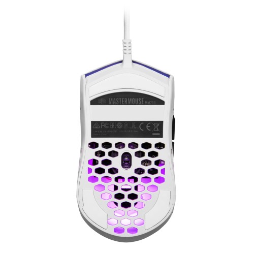 Cooler Master MM711 Lightweight Gaming Mouse – White 6