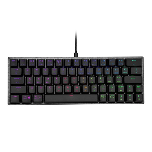 Cooler Master SK620 SPACE GREY Low Profile Blue Switch Mechanical Gaming RGB Keyboard - US 2