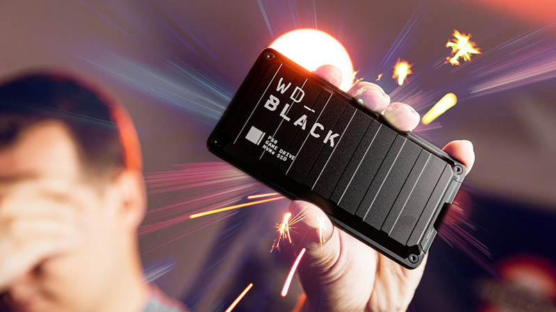 Western Digital WD_BLACK P50 Game Drive SSD WDBA3S0010BBK-WESN 10