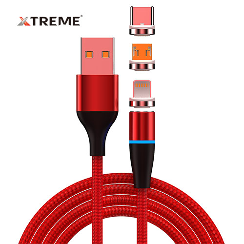 Xtreme LX14 1M 2.4A Micro Cable Red 3