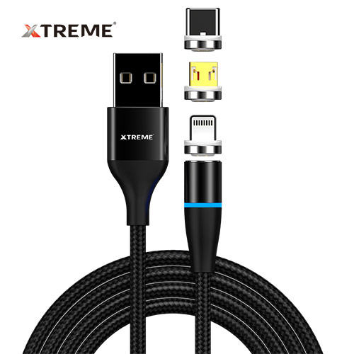 Xtreme LX14 1M 2.4A type-C Cable Black 7