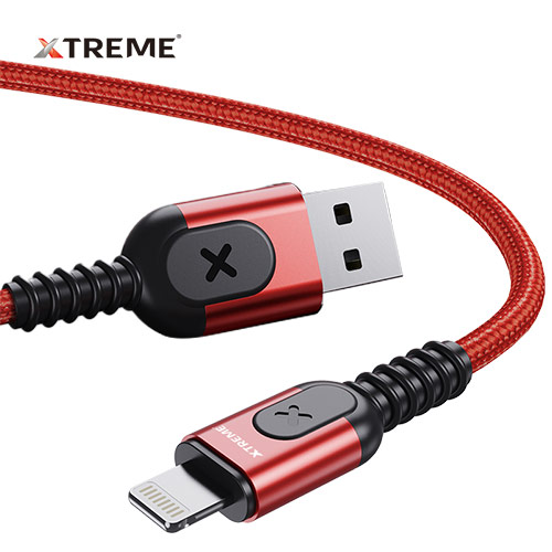 Xtreme LX16 1.2M 2A Lighting Cable Red 2