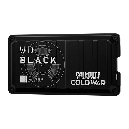 Western Digital WD_BLACK™ Call of Duty®: Black Ops Cold War Special Edition P50 Game Drive NVMe™ SSD WDBATL0020BBK-WESN 1