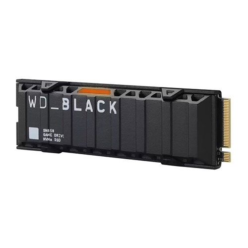 Western Digital WD_BLACK SN850 2TB NVMe Internal Gaming SSD, PCIe Gen4 Technology, up to 7000 MB/s read speeds, M.2 2280, with Heatsink - WDBAPZ0020BNC-WRSN 3