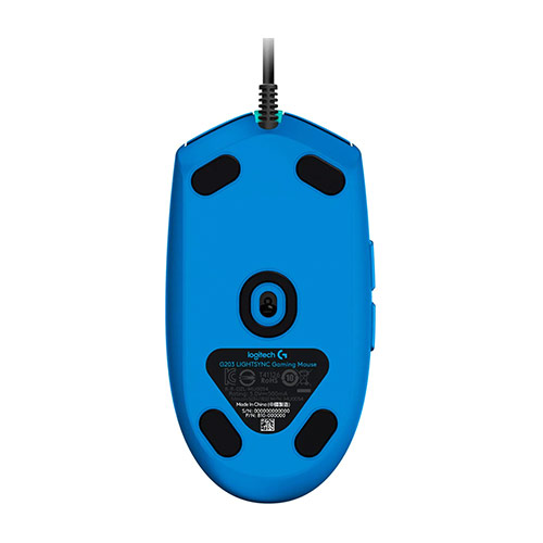 Logitech G203 LIGHTSYNC Blue Gaming Mouse 2