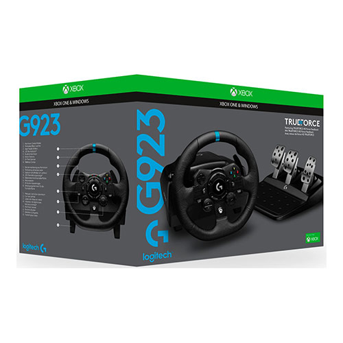 logitech G923 Racing Wheel and Pedals For PlayStation 5 Consoles