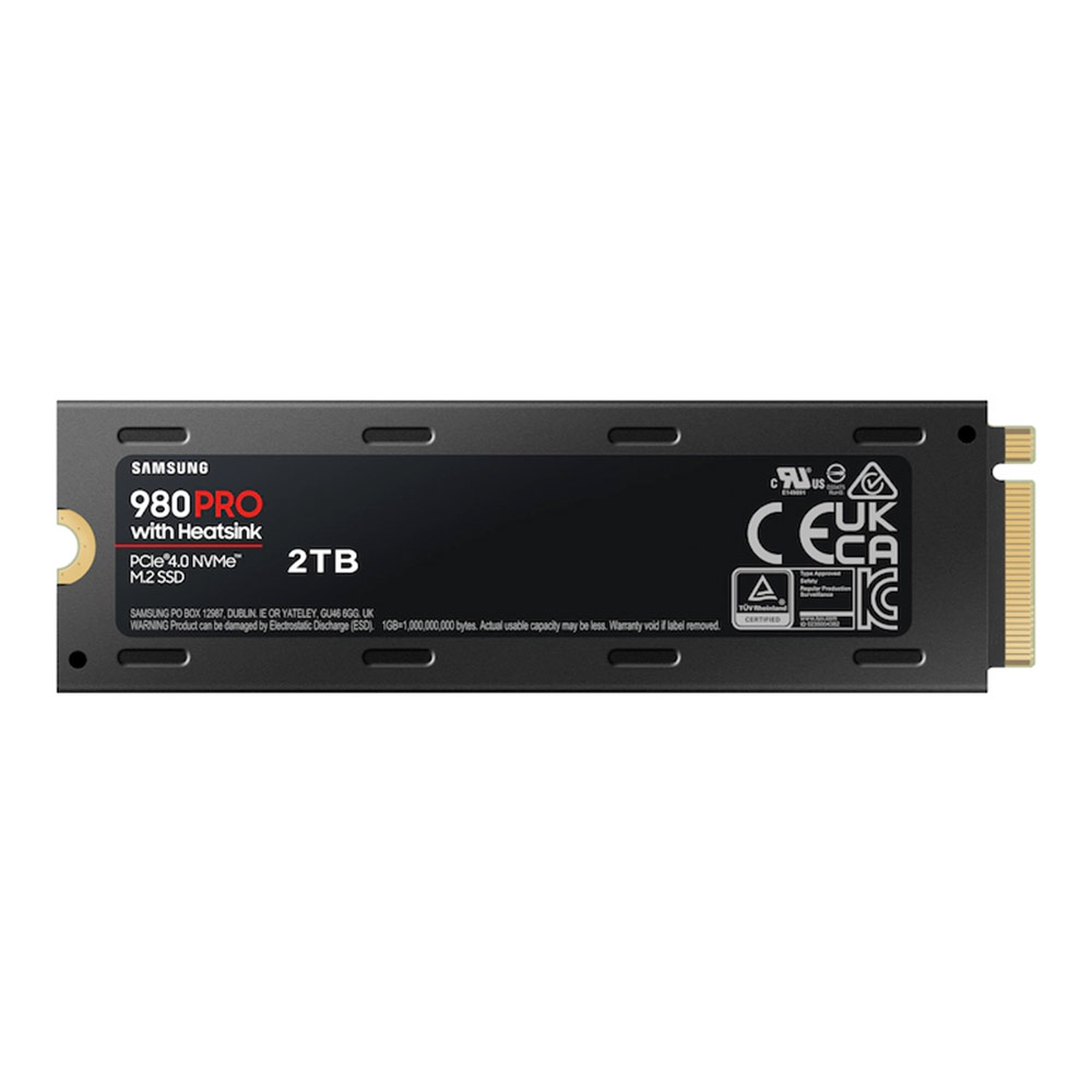 Samsung 980 PRO w/ Heatsink PCIe® 4.0 NVMe™ SSD 2TB - MZ-V8P2T0CW 3
