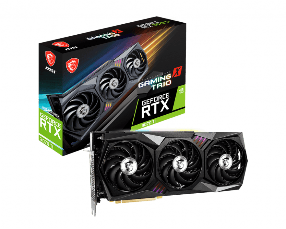 MSI GeForce RTX™ 3070 Ti GAMING X TRIO 8G LHR - 912-V505-009