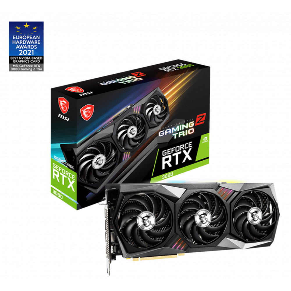 MSI GeForce RTX™ 3080 GAMING Z TRIO 10G LHR - 912-V389-203 1