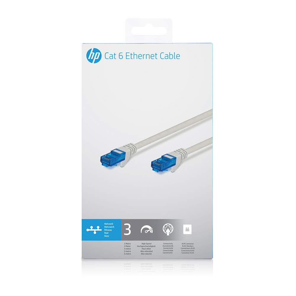 HP Network Cable CAT 6-3.0M (U/UTP) 1