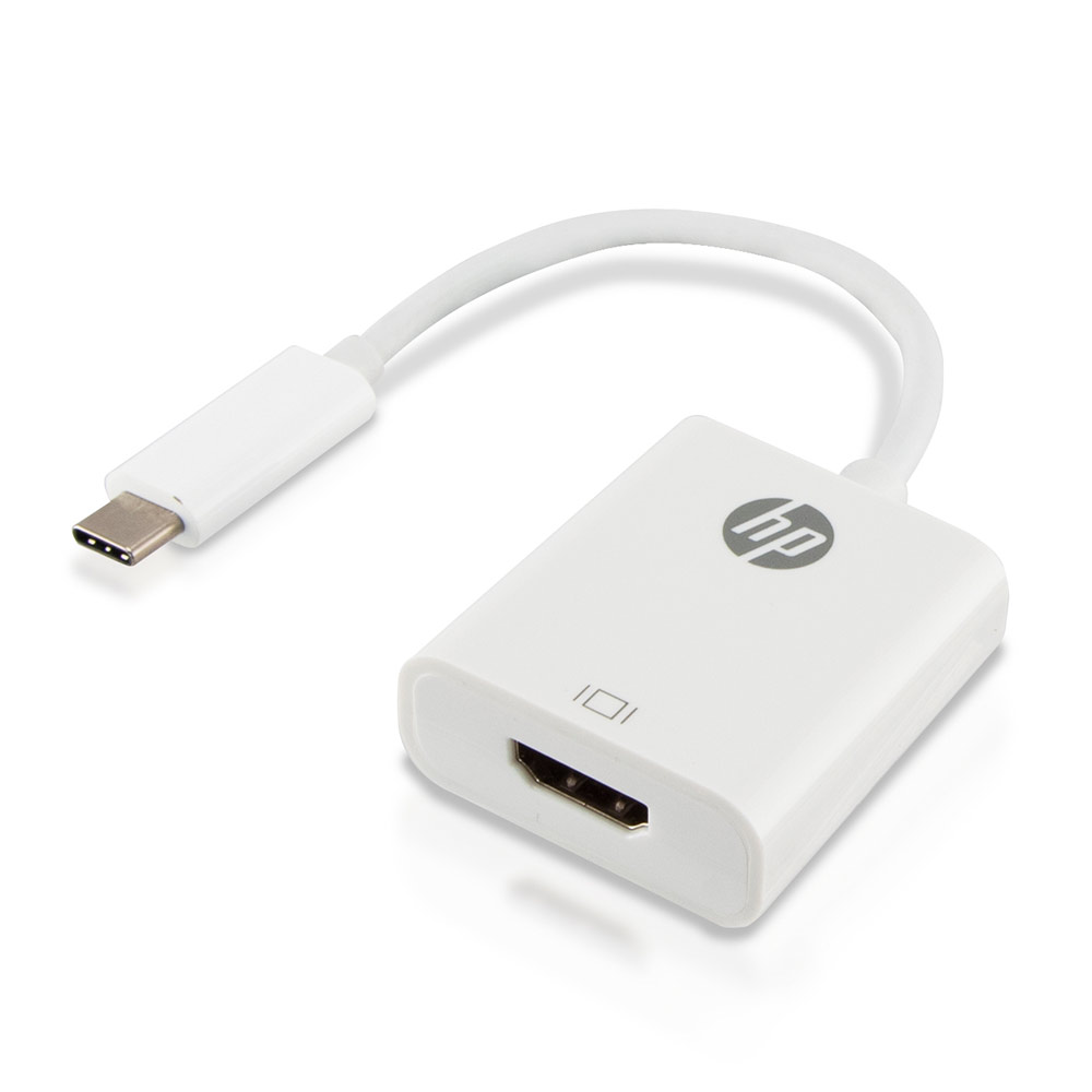 HP USB-C to HDMI Adapter WHT 1