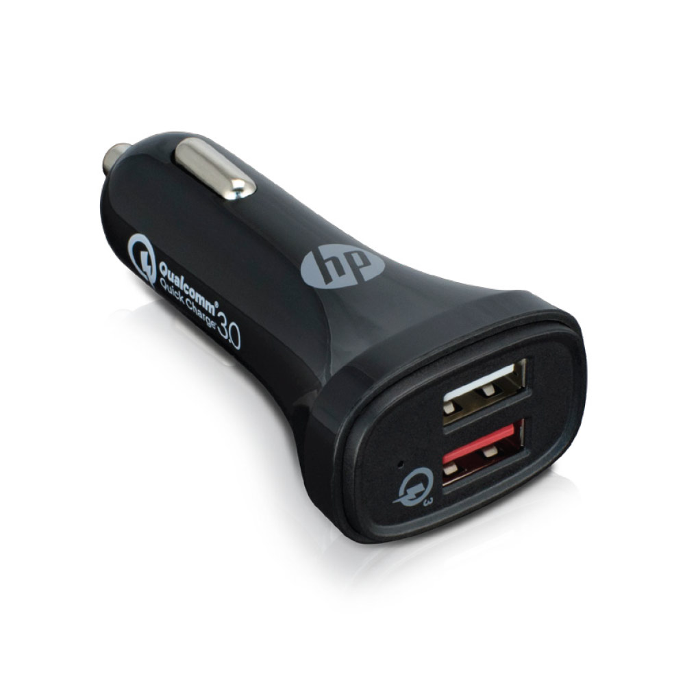 HP Car Charger USB-C & USB-A 4.0A BLK 1
