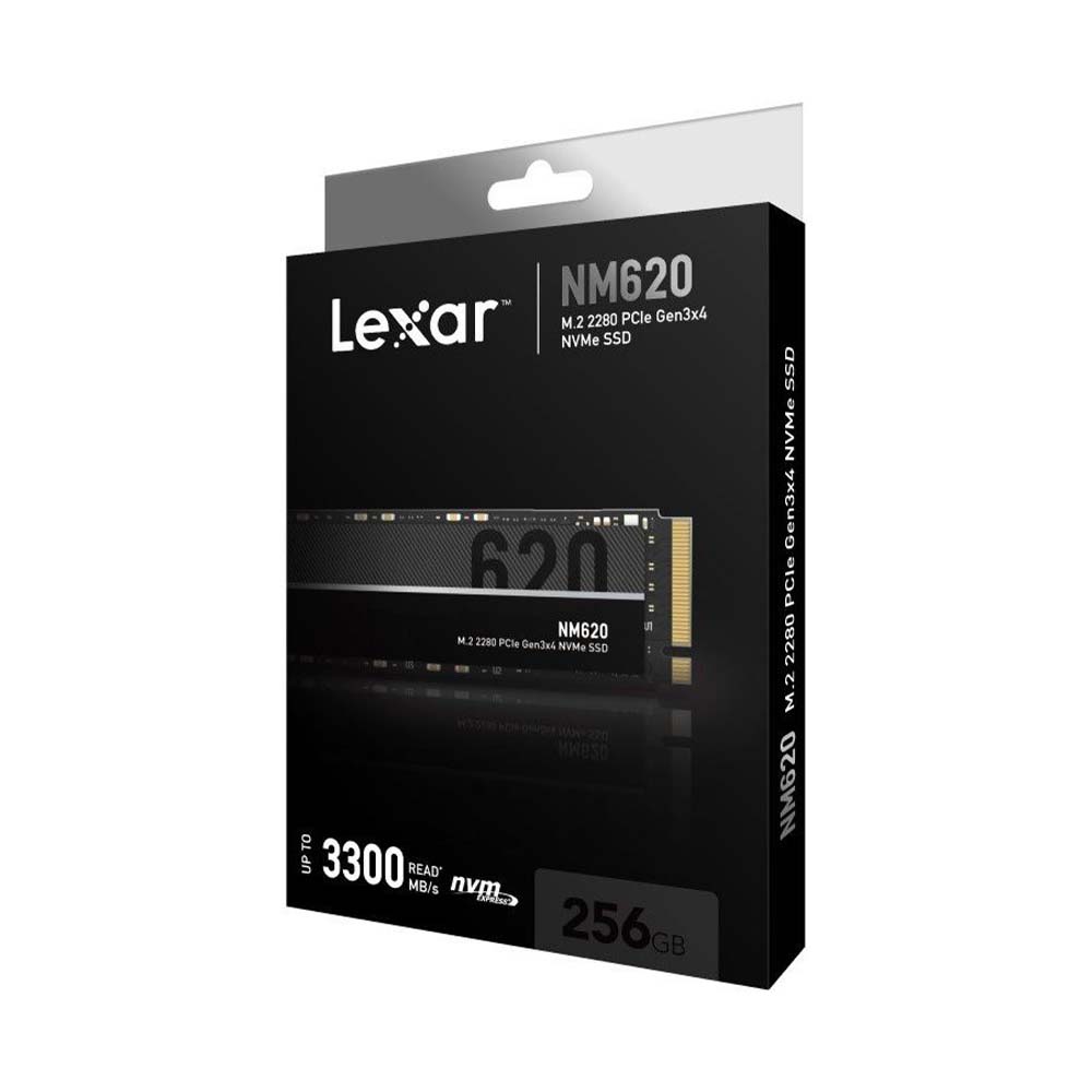 Lexar NM620 SSD 2TB PCIe Gen3 NVMe M.2 2280 Internal Solid State Drive, Up  to 3300MB/s Read, for Gamers and PC Enthusiasts (LNM620X002T-RNNNU)