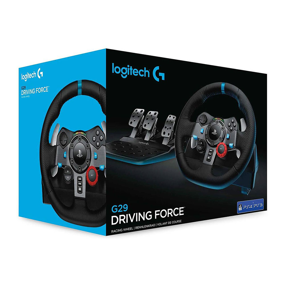 Logitech Bundle Offer: Logitech Driving Force Racing Wheel G29 For Playstation and PC + Logitech G Driving Force Shifter for G923, G29 AND G920 Racing Wheels 8