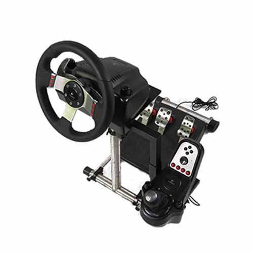 PlayGame GY-008 Steering Wheel Stand - Black 4
